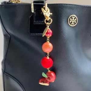 Apple Purse Charm