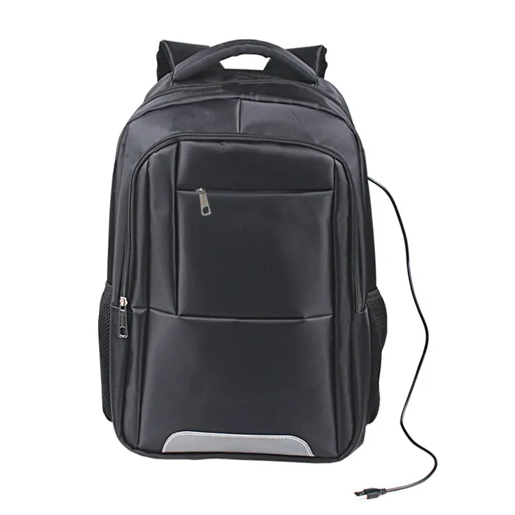 BL 9465  - Thick Nylon Laptop Backpack with USB Port