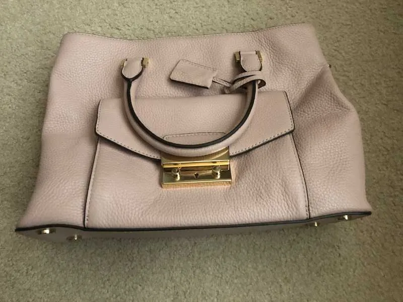 Bridgette Medium Saffiano Leather Tote