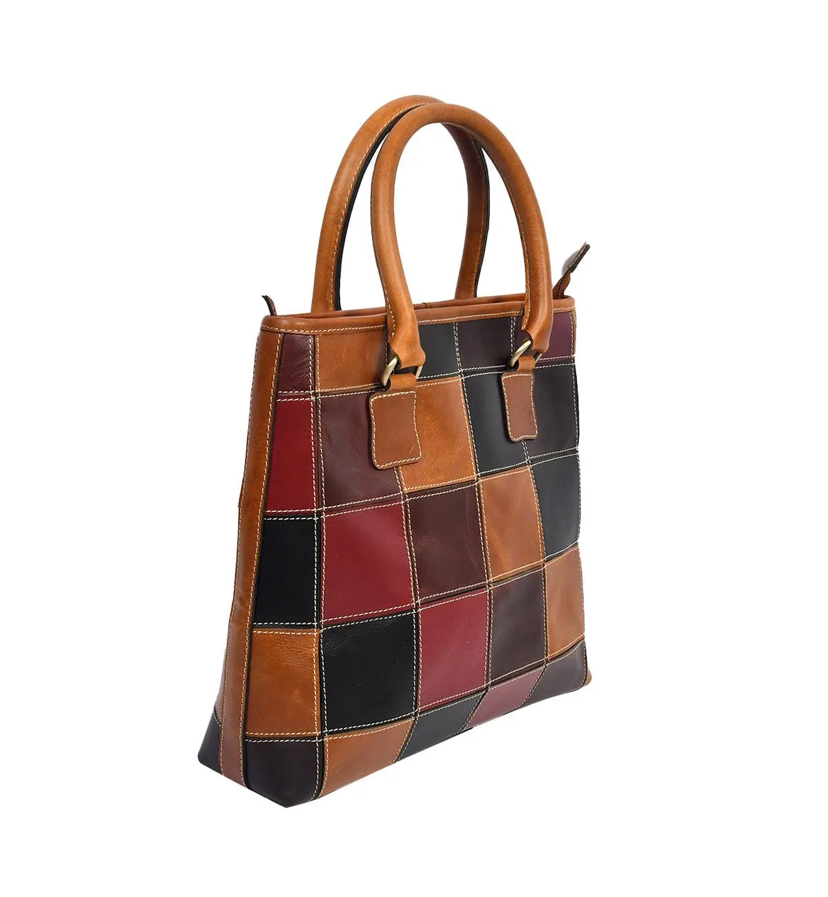 Celtick Leather Tote Bag, Art: BG-1307