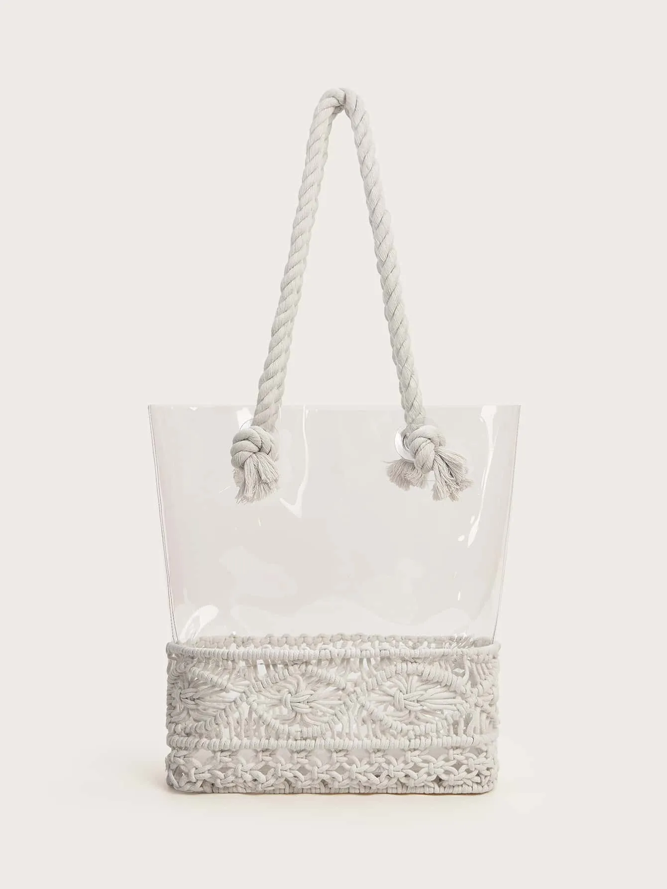 Clear Large Capacity Tote Bag