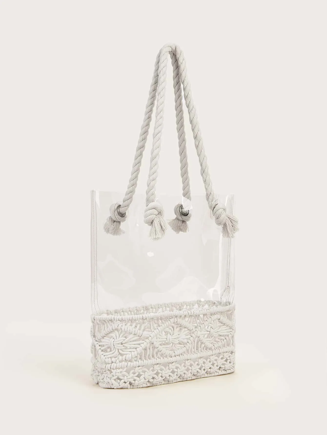 Clear Large Capacity Tote Bag