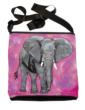 Elephant Large Cross Body Bag - Kelly