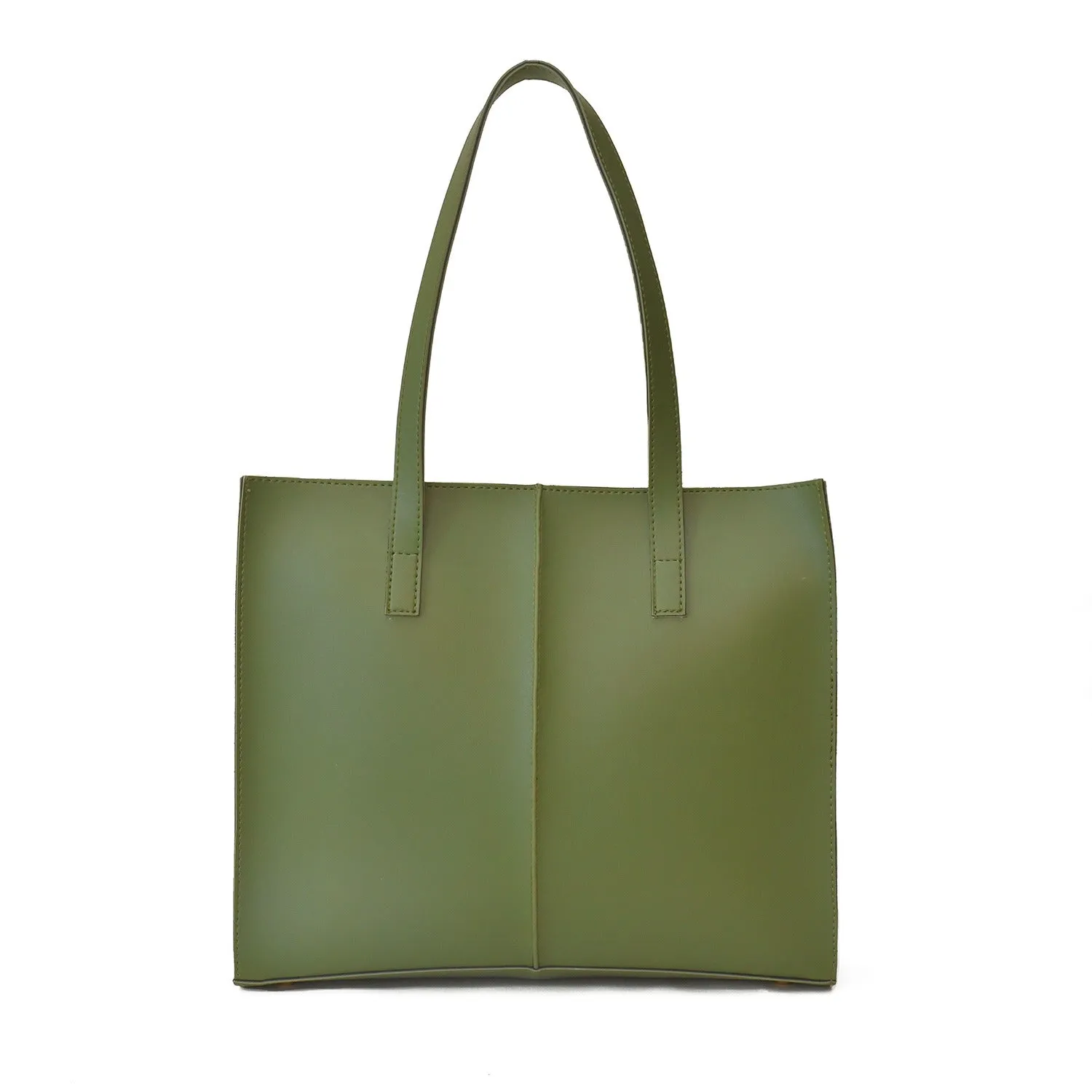 everyday tote olive green