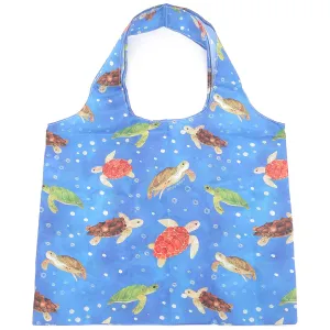 Foldable Bag Jake Local Turtles Blue