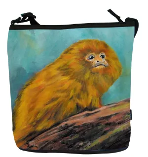 Golden Lion Tamarin Large Cross Body Bag - Mutualistic