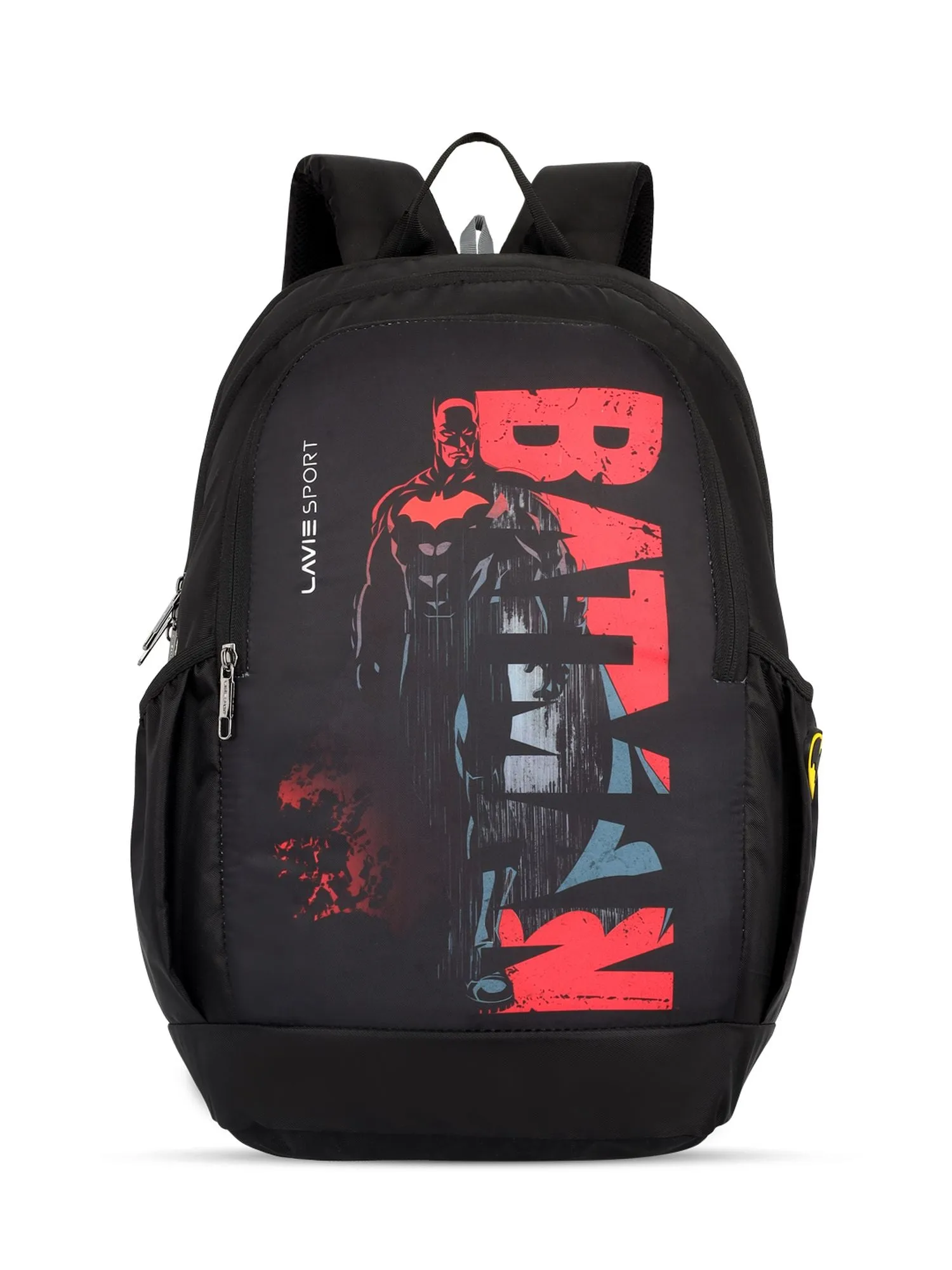 Lavie Sport Batman Lord 33L College Laptop Backpack For Boys & Girls Black