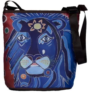 Lion Large Cross Body Bag -A King's Tear