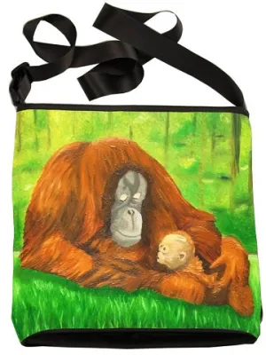 Orangutan Large Cross Body Bag- Ingenious Kin