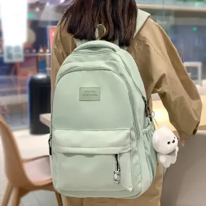 Trendy Waterproof College Backpack