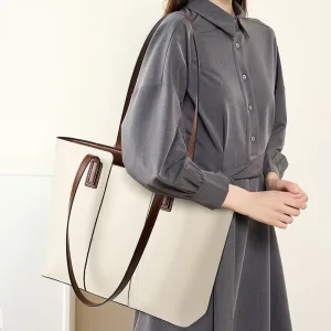 Women Fashion Luxury Leather Shoulder Tote Bag